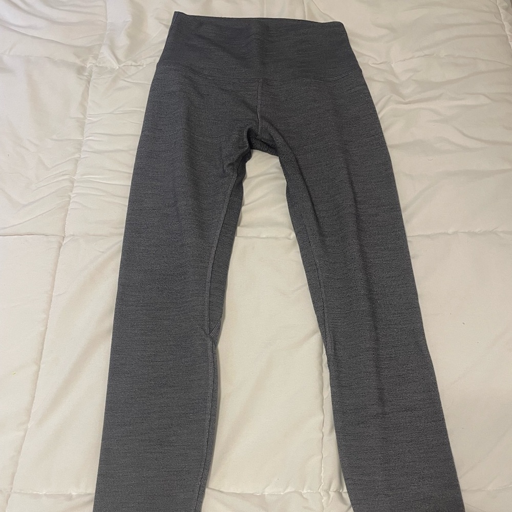 Lululemon leggings, size 6, grey